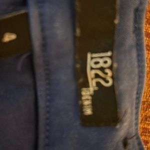 Jeggins royal blue skinny jeans